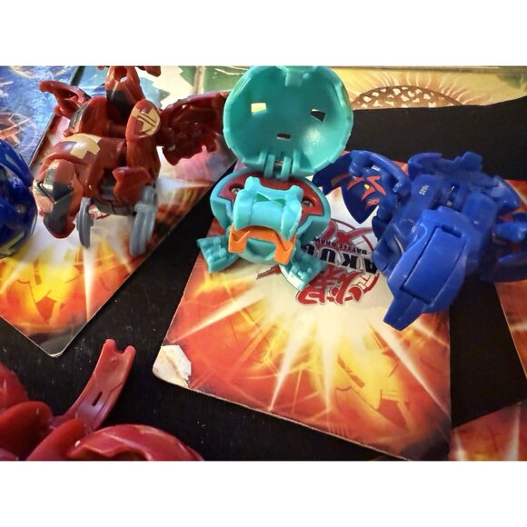VTG Bakugan Cards Lot of 13 Set Limited Vintage Rare Bulk Magnetic Collectible - Picture 11 of 13